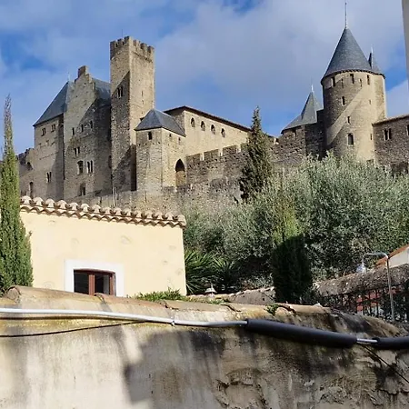 Ma Pierre A L'edifice, Face A La Cite Vue Sublime, Avec Terrasse * カルカソンヌ