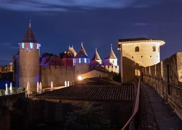 Ma Pierre A L'edifice, Face A La Cite Vue Sublime, Avec Terrasse Апартаменты Каркассон
